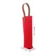 thumbnail image 2 of GAXIRE 10Ud Bolsas Porta De Vino En Fieltro Rojo Con Asas Para Almacenaje Y Viaje, 2 of 6
