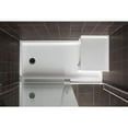 thumbnail image 2 of Kohler Tresham Rectangular Shower Base with Seat, 2 of 5