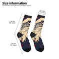 thumbnail image 2 of Honeii American Bald Eagle A Print Children's Colorful Socks,Unisex Kids and Toddlers' Cushioned Sock,Kids Athletic Crew Socks,for Everyday Wear and Sports, 2 of 5