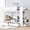 White, variant on Full over Full Bunk Bed - Comfortable with Sturdy Slats - For Sleepovers - Fresh Mattress Environment