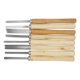 thumbnail image 4 of Juego de cinceles para tallar carpintería Juego de cinceles para torno de madera Herramienta de mano Juego de cinceles para madera para máquina de carpintería para usar con ANGGREK Otros, 4 of 8