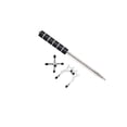 thumbnail image 1 of relayinert Stainless Steel Billiard Rack Rod Adjustable Versatile Cue Stand With Removable Fork And Bridge Head Billiard Cue Stand High Head Cross Head, 1 of 6