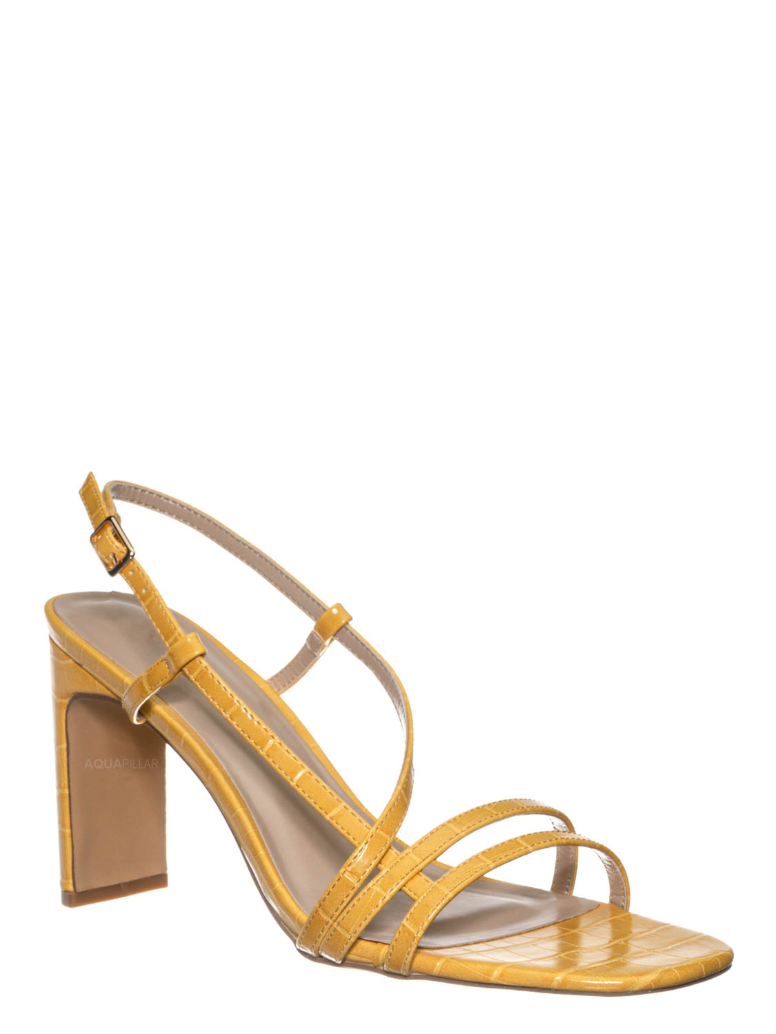 barely there chunky heels