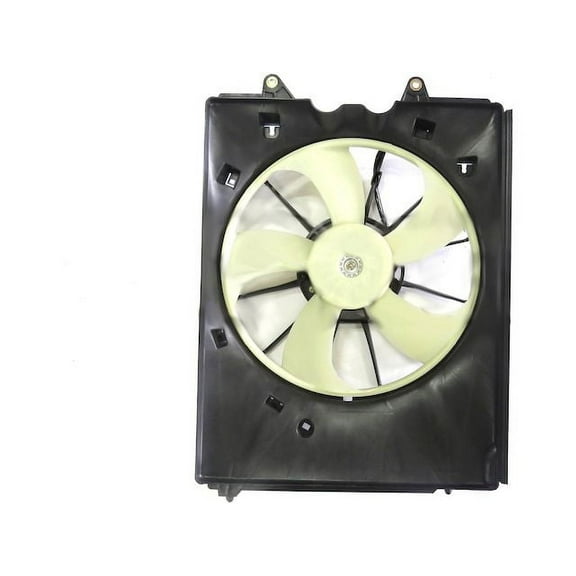 Left Auxiliary Fan Assembly - Compatible with 2016 - 2022 Honda Pilot Sport Utility 3.5L V6 2017 2018 2019 2020 2021