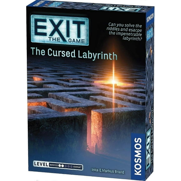EXiT The Cursed Labyrinth Board Game