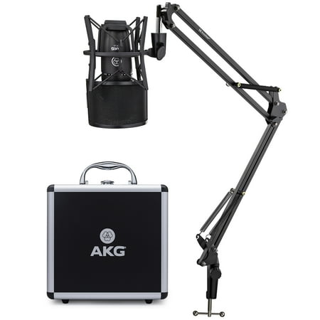 UPC: 0040962857984 | AKG P220 High-Performance Condenser Microphone Bundle with Accessory