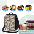 thumbnail image 4 of Lsque Dandelion Flower Lunch Bag Lunch Box for Women Men Reusable Insulated Lunch Tote Bag,Leakproof Thermal Cooler Sack Food Handbags Case High Capacity, 4 of 9