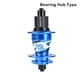 thumbnail image 4 of Eigraketly Cubo de rodamiento Superficie lisa 144 Sonidos Palanca de liberación rápida Eje de rueda multicolor Clics Ejes de metal traseros delanteros Ciclismo Azul Cubo de rodamiento/MS Eigraketly OD026397-09, 4 of 6