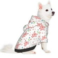 thumbnail image 2 of Bingfone Hello Rabbit Print Dog Clothes Hoodie, Pet Winter Coat,Puppy Sweatshirts for Small Dogs Boy Girl,Suitable for All Breeds-Small, 2 of 7