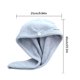 thumbnail image 4 of Toalla para Secar el Cabello, Terciopelo Coral, Absorbente, Secado Rápido, Paño para Envoltura, Baño, Ducha, Paño para Colgar, Azul tholdsy HA002196-02, 4 of 6