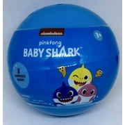 Hawaiian Reef Explorer Durable Kid's Surprise Ball with Tattoos and Rings, Baby Shark, 8 Surprises
