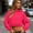 Hot Pink-Athletic-Women, variant on Hoodies for Women Winter Warm Hooded Coat Full Zip Up Cropped Jacket with Pockets Petite Beige L