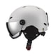 thumbnail image 3 of Snowboard Casco de la oreja a prueba de viento deportes de invierno al aire libre Casco de skateboard L gris claro, 3 of 8