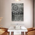 thumbnail image 3 of Elephant Stock Boho Mandala Flower Wall Art - Decor Elements Canvas Canvas - 32" x 48", 3 of 8