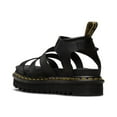 thumbnail image 4 of Dr. Martens Womens Blaire Hydro Leather Sandals - Black, 4 of 6