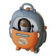 thumbnail image 1 of Stimulation Pretend Backpack Playset Multi Functional Portable Pretend Backpack Playing Toy Type 3, 1 of 4