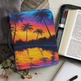 thumbnail image 6 of HELLHERO Palm Sunset Bible Carrying Case, Protective PU Leather Church Bible Bag for Christian Prayer Outdoor Study, Lightweight Bible Carrying Case Bag, 6 of 12