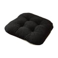 thumbnail image 2 of Yhmxh Tufted Corduroy Chair Cushion with Ties, 17.32"x16.14" Thickened Non-Slip Seat Pad for Dining Chair, Kitchen, Office, Patio, Soft Plush Chair Pillow for Home Decor, Multiple Colors Available, 2 of 6