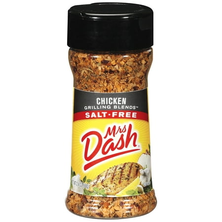 (2 Pack) Mrs. Dash Chicken Salt-Free Grilling Blends 2.4