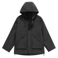 thumbnail image 2 of LOVZFMLL Jackets for Men Solid Color Outdoors Shoulder Insert Mountaineering Wearproof Warm Zipper Multi-pocket Coat Long Sleeve Jacket, 2 of 5