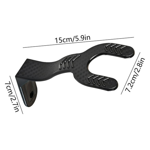 3 Packs Helmet Storage Rack Wall Mounted Motorcycle Helmet Holder for Garage Home Non Drill Hanging Organizer Plastic Helmet Hanger with Screws