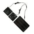 thumbnail image 4 of Solar Panel Fan, IP65 Waterproof 20% Efficiency Portable Eliminate Smell 10W Solar Powered Fan  for Dog House, 4 of 8