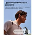 thumbnail image 4 of New Shokz OpenFit 2 - Open-Ear Wireless Bluetooth Headphones - Premium DualBoost™ Audio and Deep Bass - Earhook Earbuds with Built-In Smart Microphone - Comfortable, Sweat Resistant Earphones, Black, 4 of 9