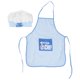 thumbnail image 1 of Childs Kids Chef Hat Delantal Cooking Baking Chefs Junior Gift (azul) Afortunado Sencillez, 1 of 5