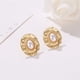 thumbnail image 3 of Pendientes para mujer, regalos para mujer, pendientes de cuentas con forma de personalidad, joyería para mujer, regalo, pendiente de aleación, 3 of 5