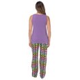 thumbnail image 3 of Just Love 100% Cotton Womens Sleepwear Pajama Set  Soft & Eco-Friendly (Love Sleep - Ombre, 2X), 3 of 3