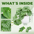 thumbnail image 2 of Plantas Artificiales Decorativa Bonsai Con Macetas 2 Pcs blanco/verde, 2 of 5