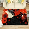 thumbnail image 1 of 2x3 Rug, Boho Door Mat, Celestial Witch Rug, Burning Sun Rugs for Entryway, Washable & Non Slip & Soft Low Pile Small Carpet, Indoor Doormat, Boho Home Decor & Gifts, 1 of 7