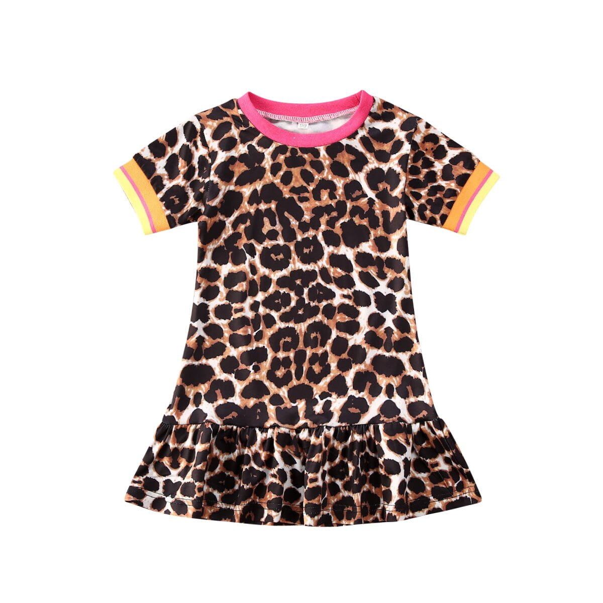 baby leopard print dress