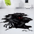 thumbnail image 2 of 3D Halloween Wall Decals, Halloween Floor Decals, Scary Wall Decals Sticker Decorations for Bedroom, Waterproof PVC Stickers for Wall Decoration (Horror Skeleton), 2 of 10