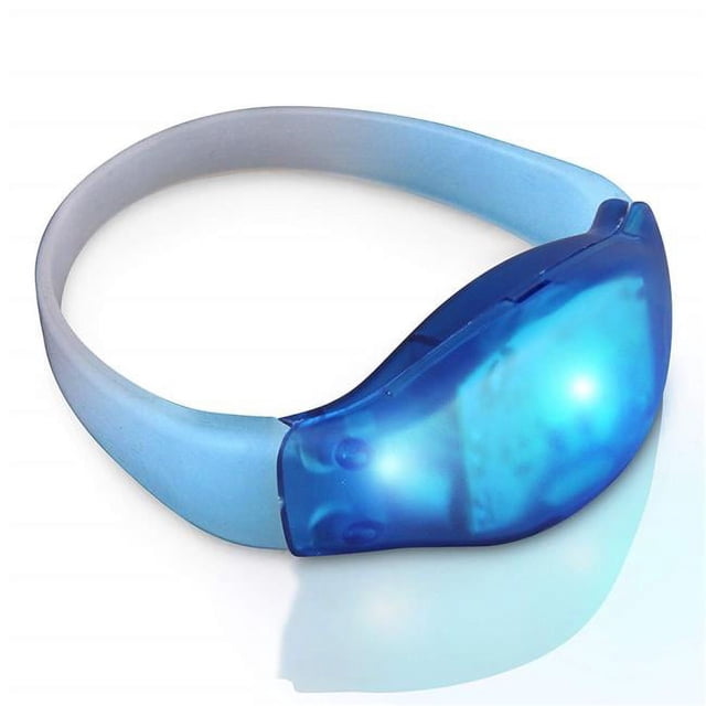 Blinkee MTNACLBBR-BL Motion Activated LED Bracelet, Blue