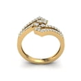 thumbnail image 3 of 1ctw Round Cut Diamond Prong Women's Fancy Engagement Bridal Ring Solid 18K Gold FG VS2, 3 of 3