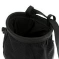 thumbnail image 3 of Prettyia Bolsa de tiza con cordón para escalada Bolsa de almacenamiento de tiza para búlder negro kusrkot Bolsa de tiza para escalada en roca, 3 of 7