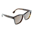 thumbnail image 3 of Burberry  Plastic Mens Square Polarized Sunglasses Dark Havana 52mm Adult, 3 of 4