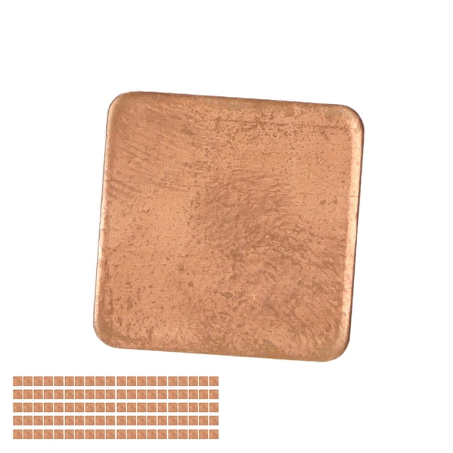 Kit de disipador de calor, cuña de almohadilla de cobre de 100 piezas, cuña de almohadilla de cobre para disipador de calor, durabilidad extendida