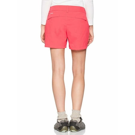 Columbia Columbia Womens Size 10 Active Fit Omni Shield Saturday Trail Shorts 5 Inseam Red Camellia Walmart Com Walmart Com