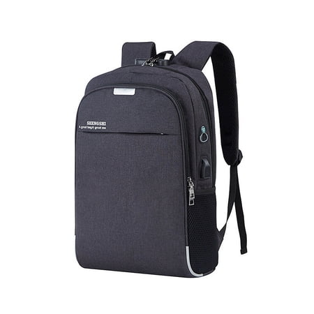 UPC: 0686557722420 | US Waterproof Anti Theft College Backpack Laptop Backpack With USB Charging Port