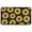 Black Yellow Sunflower, variant on White Butterfly Bee Sunflower Pattern Door Rugs,Washable Non Slip Door Mats Indoor,Decorative Door Mats,Entry Mat Indoor for Entrance,Bedroom,Kitchen,Bathroom,30"x17"