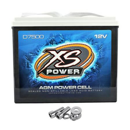 Xs D7500 Power 12v Agm Battery 6000 Amp