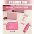 thumbnail image 3 of 5Pcs Long Cosmetic Makeup Removal Cloths Gentle Polyester Fabric Towels For Daily Skincare Routine, 3 of 8