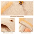 thumbnail image 3 of Guantes de lana con aislamiento térmico sin dedos para mensajes de texto para mujeres y hombres, cálidos y convertibles de punto con solapa Fäustlinge, 3 of 5