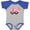 Heather and Royal, variant on Inktastic Easter Jelly Bean Truck Girls Baby Bodysuit