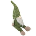 thumbnail image 4 of Northlight Sitting Christmas Gnome Decoration - 20.5" - Olive Green, 4 of 5