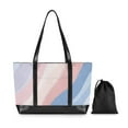 thumbnail image 7 of FORMRS Canvas Laptop Tote Bag for Women with 15.6" Computer Compartments Shoulder Handbag, Abstract Blue, 7 of 7