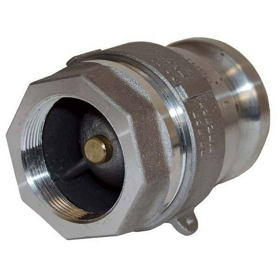 Dixon Cam and Groove Adapter,2-1/2",Alum DBA11-200