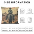 thumbnail image 5 of YINGXI Throw Pillow Covers Pillow, Home Bedroom Decor, Gifts, Room Decor for Teen Girls, Gifts for Women Men 24x24in, 5 of 5